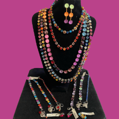 colourful jewelry by mariana and tova